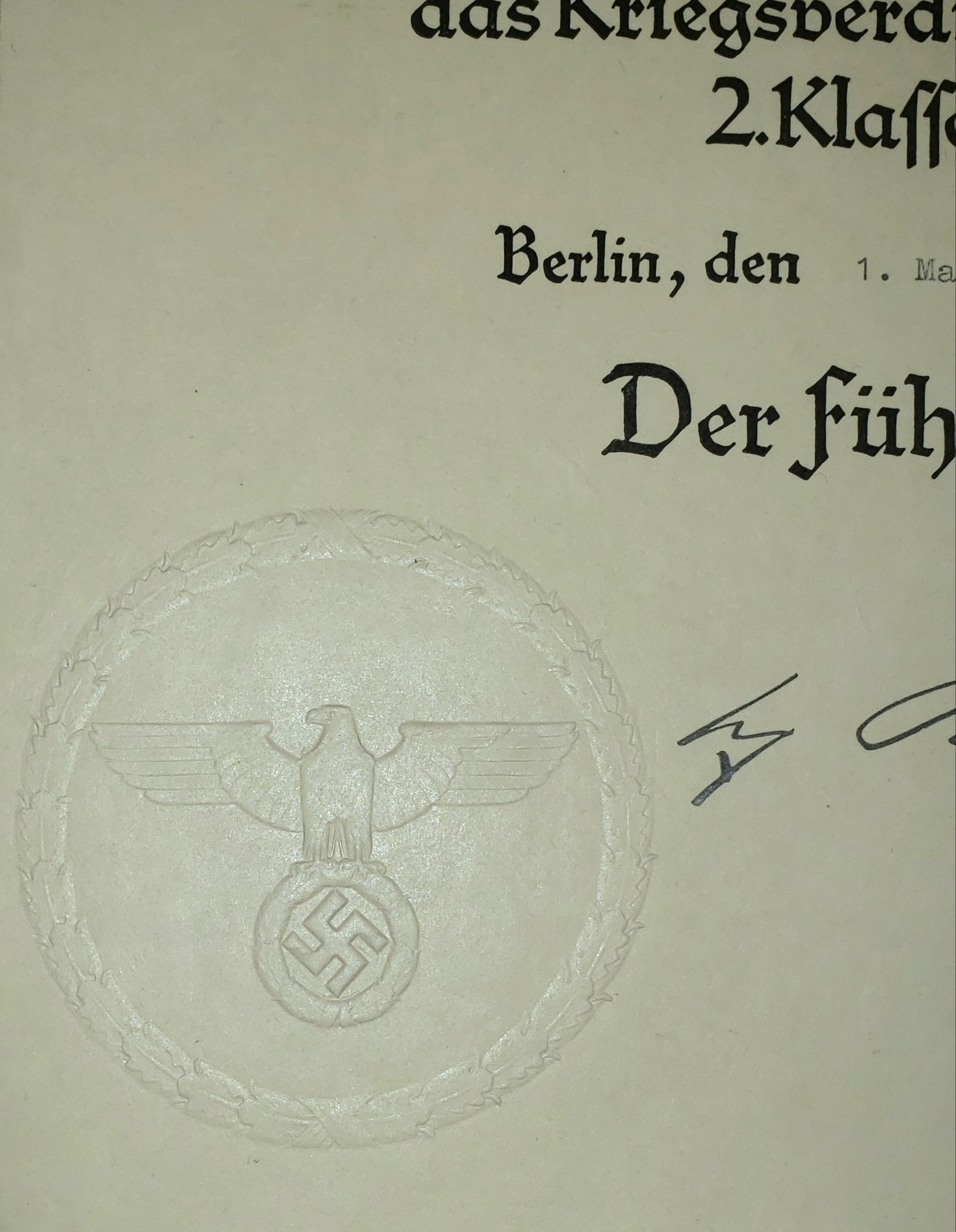 The War Merit Crosses